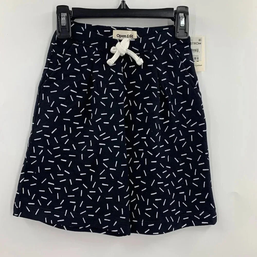 Open Edit Girls Wide Leg Drawstring Elastic Waist Sweatpants Size‎ 2 NWT